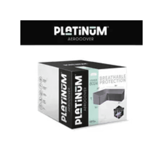 Platinum Aerocover Lounge Set Hoge Rug Hoes L-vorm 285x220x100xh65/90cm Links