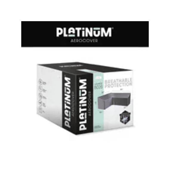 Platinum Aerocover Lounge Set Hoge Rug Hoes L-vorm 305x255x100xh65/90cm Links