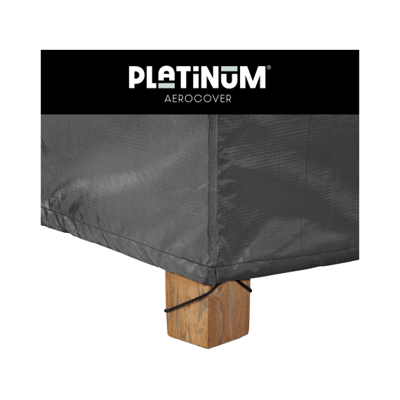 Platinum Aerocover Lounge Set Hoge Rug Hoes L-vorm 305x255x100xh65/90cm Rechts