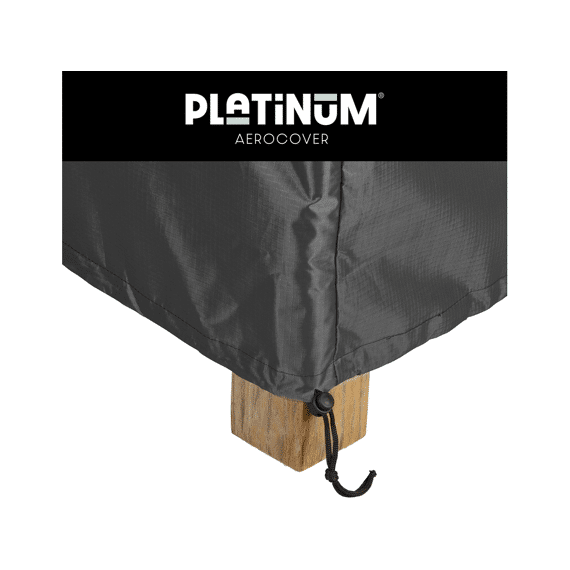 Platinum Aerocover Lounge Set Hoge Rug Hoes L-vorm 305x255x100xh65/90cm Rechts