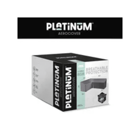 Platinum Aerocover Lounge Set Hoge Rug Hoes L-vorm 355x275x100xh65/90cm Links