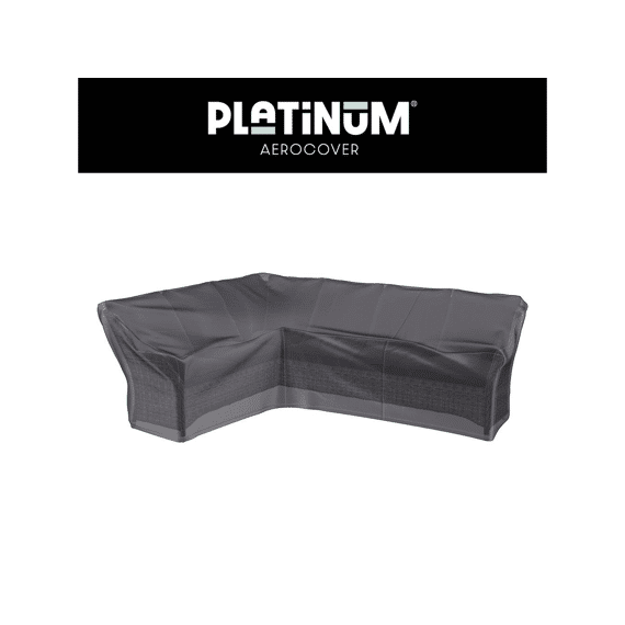 Platinum Aerocover Lounge Set Hoge Rug Hoes L-vorm 355x275x100xh65/90cm Links