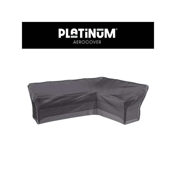 Platinum Aerocover Lounge Set Hoge Rug Hoes L-vorm 355x275x100xh65/90cm Rechts