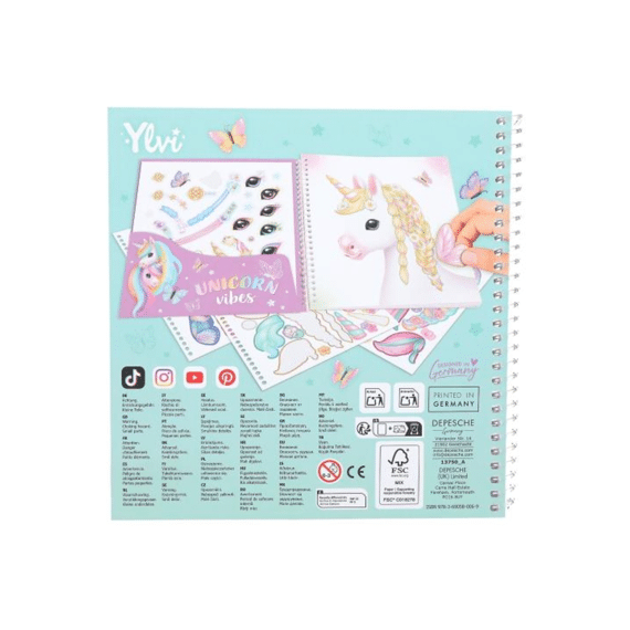 Ylvi Create You Special Unicorn Dress Me Up