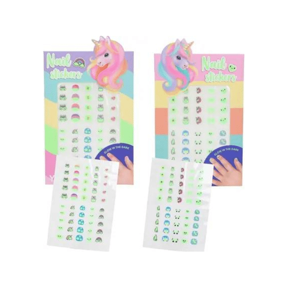 Ylvi Nagelstickers Glow In The Dark Assortiment