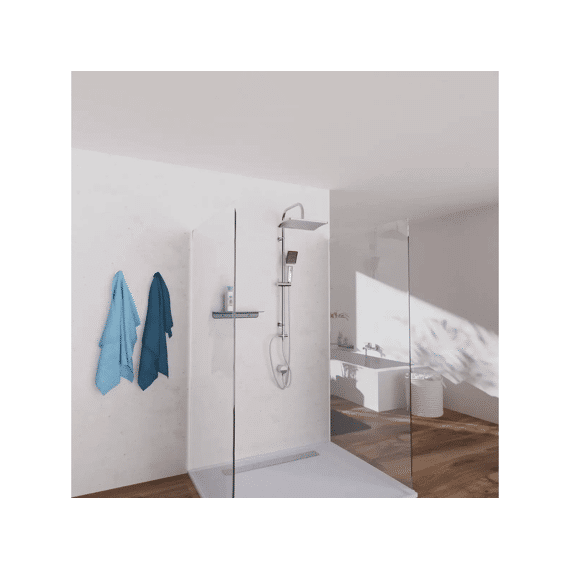 Mallorca Regendouche Set - Chroom