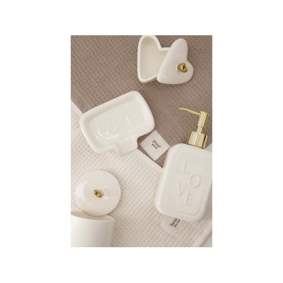 Zusss Gastendoekje Liever Dan Lief Off White