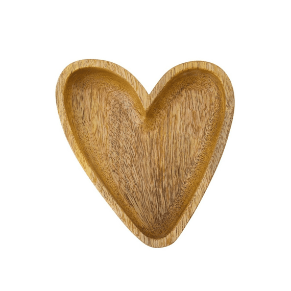 Zusss Houten Kom Hartje M Naturel