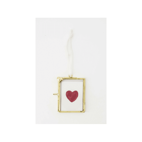 Zusss Fotohanger Metaal Hartje Goud