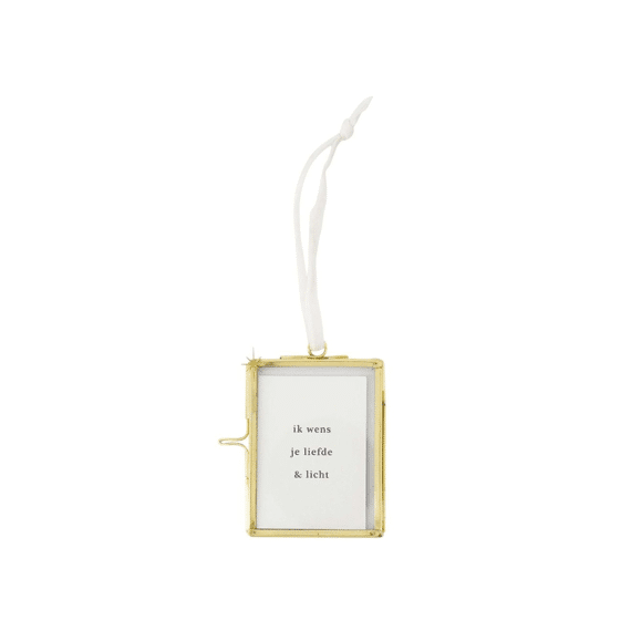 Zusss Fotohanger Metaal Liefde En Licht