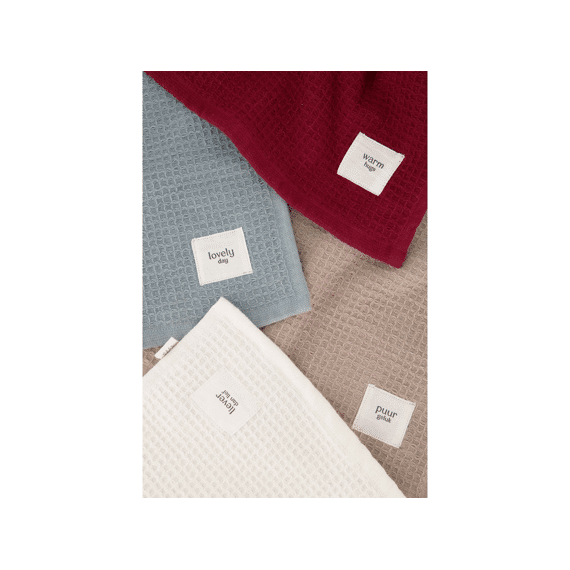 Zusss Gastendoekje Lovely Day Grijsblauw