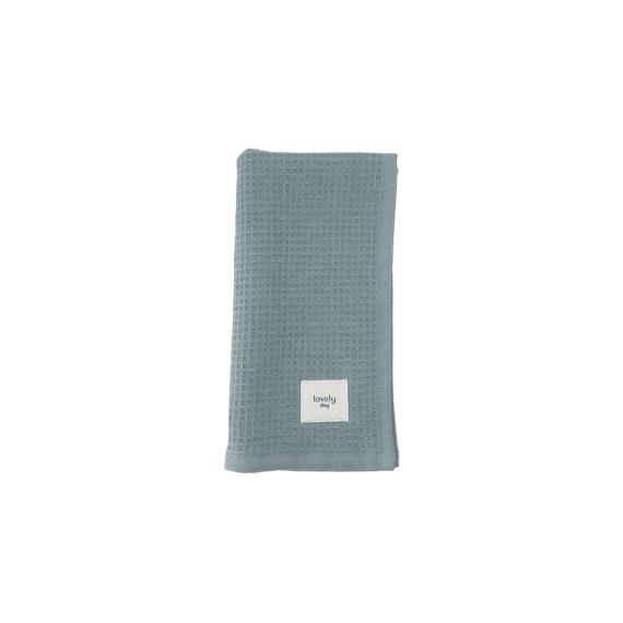 Zusss Gastendoekje Lovely Day Grijsblauw