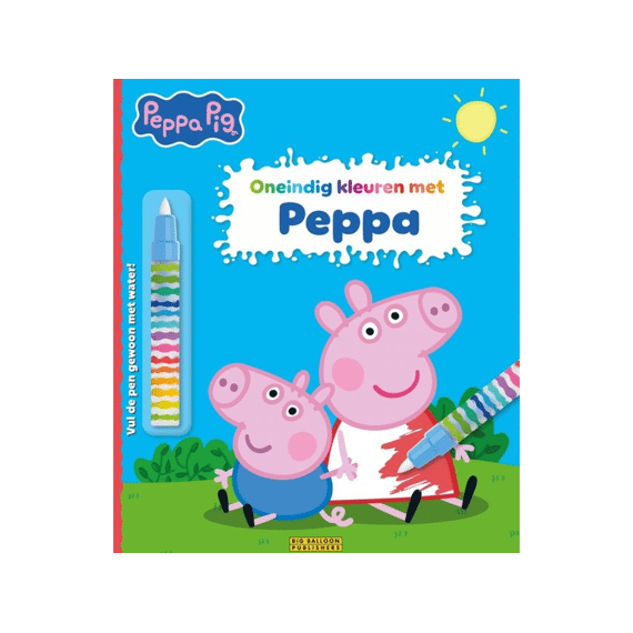 Oneindig Kleuren Met Peppa Pig