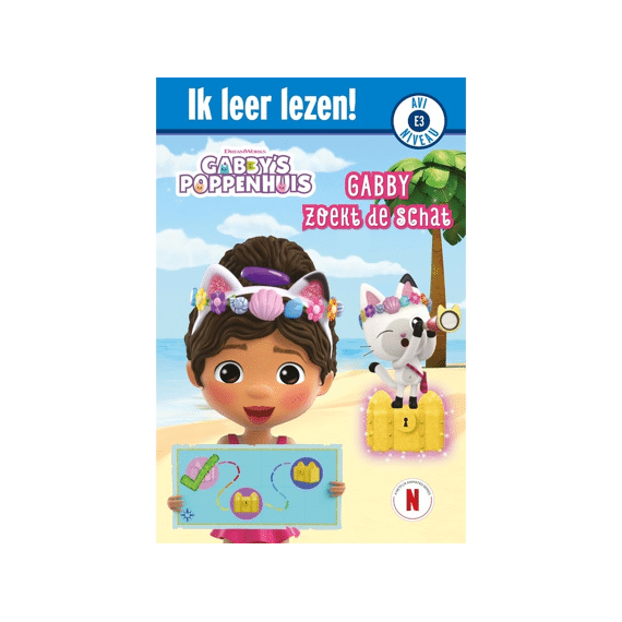 Ik Leer Lezen! Gabbys Dollhouse Gabby Zoek Een Schat Avi M3