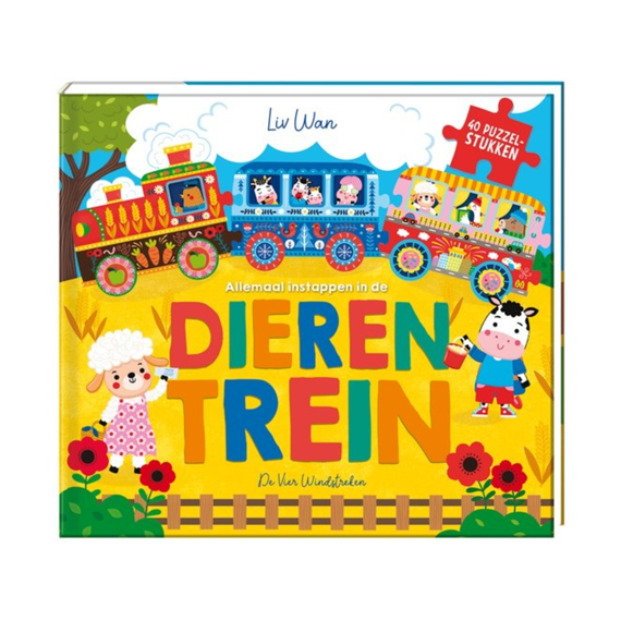 Puzzelboek: Allemaal Instappen In De Dierentrein