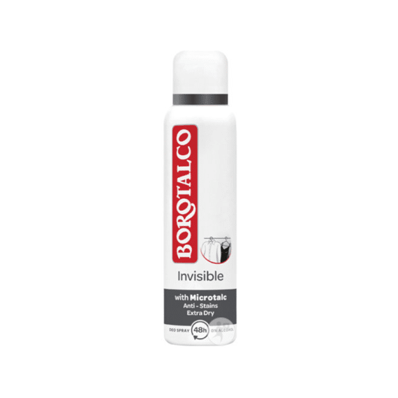 Borotalco Deodorant Spray Invisible Extra Dry 150ml