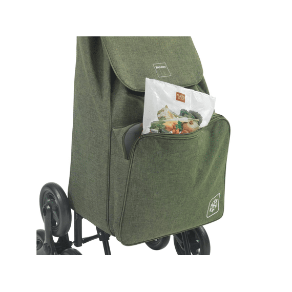 Metaltex Trolley Peony 48l Denim Groen