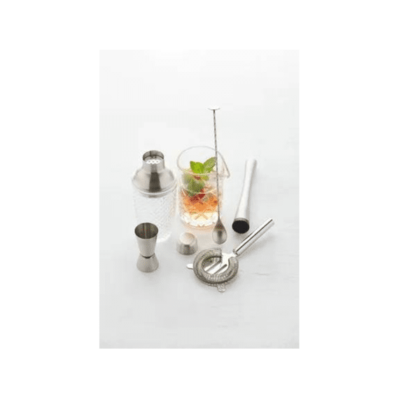 Point-virgule Cocktailset Uit Glas En Rvs 6-delig