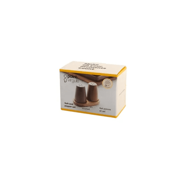 Point-virgule Sharing Set Peper- En Zoutvat En Houder 11x6x7cm