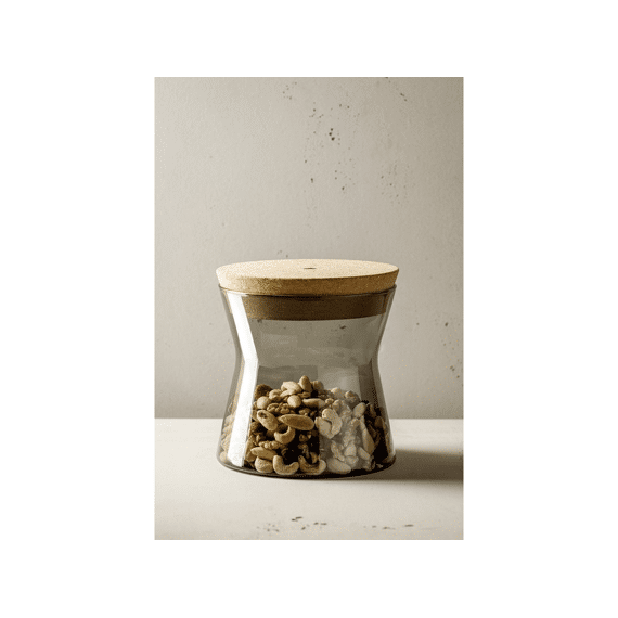 Leonardo Forma X Voorraadpot Grijs 16cm