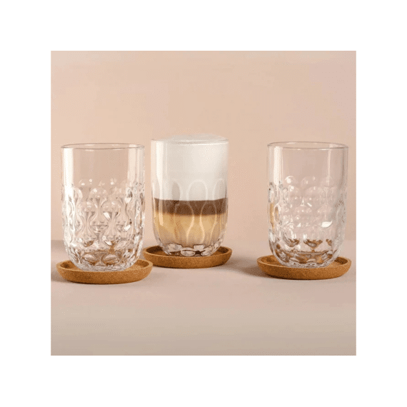 Leonardo Gocce Glazen Koffie 390ml