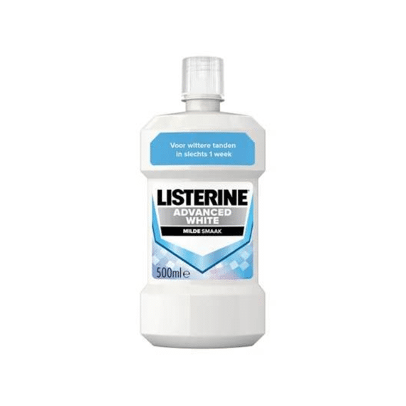 Listerine Mondspoeling Advanced White Mild 500ml