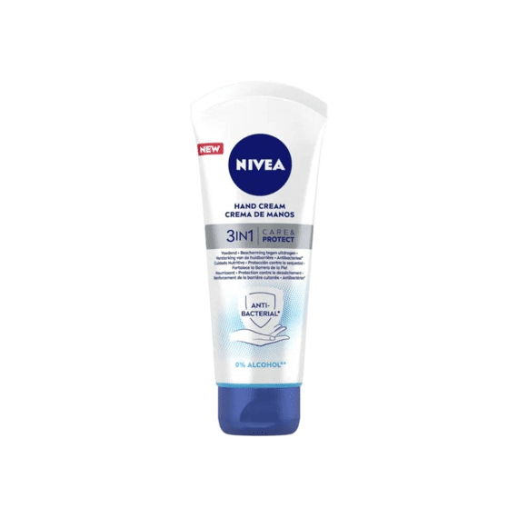 Nivea Handcreme 3-in-1 Care & Protect Anti-bacterieel 100ml