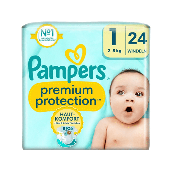 Pampers Premium Protection Nr1 24st