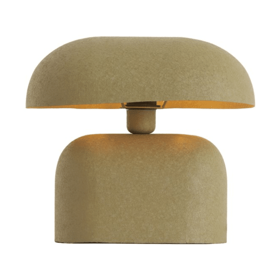 Tafellamp Todd 34x21x30cm Mat Olijfgroen