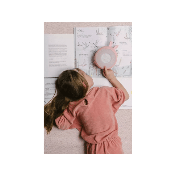 Rabbit Wake Up Lamp Met Alarmklok Roze