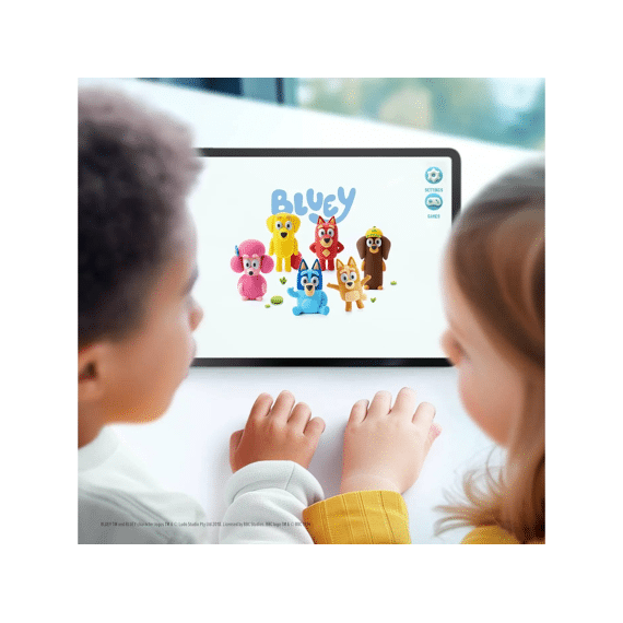 Hey Clay Set Met 5 Potjes Air-dry Boetseerklei Limited Edition Bluey Bingo