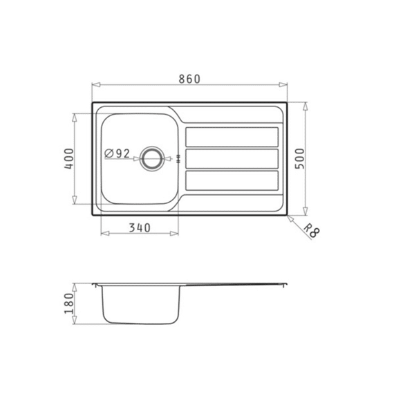 Go Sofia Spoeltafel 1160x500mm 2b Cpl