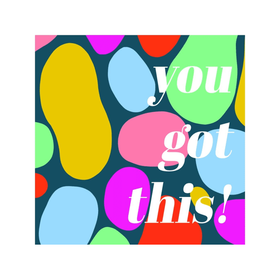 Fun Coaster Onderzetter You Got This