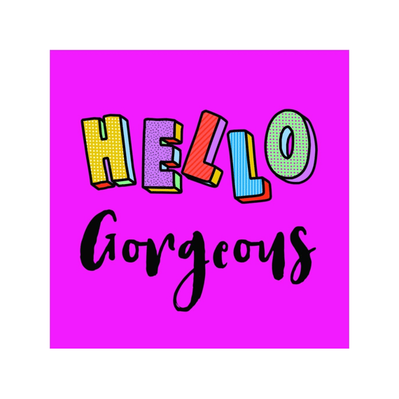 Fun Coaster Onderzetter Hello Gorgeous