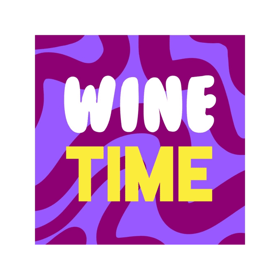 Fun Coaster Onderzetter Wine Time