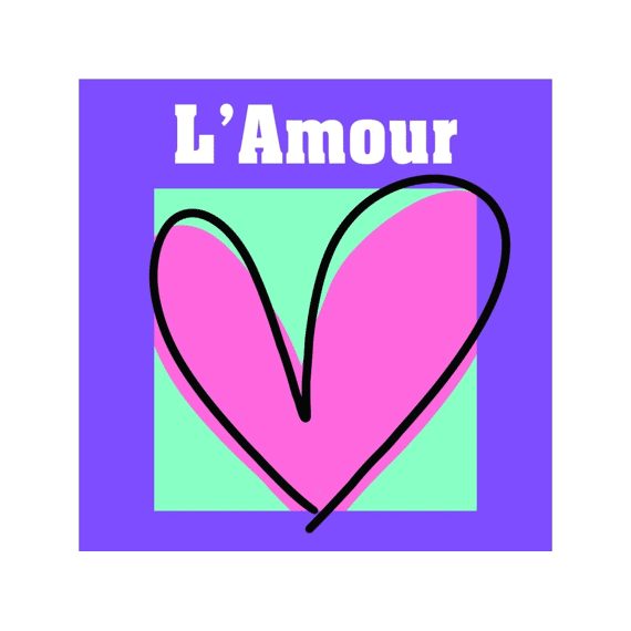 Fun Coaster Onderzetter L Amour