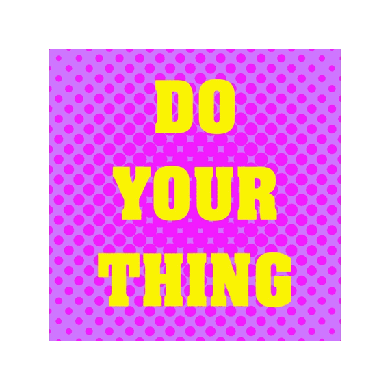 Fun Coaster Onderzetter Do Your Thing