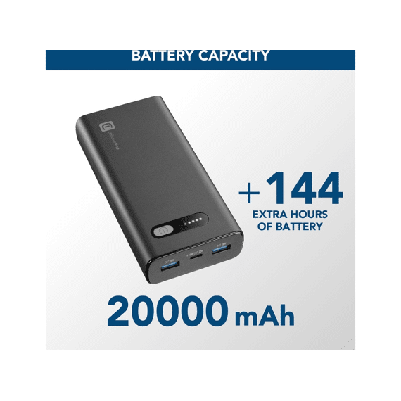 Cellularline Powerbank Fast Pd 20000mah Zwart