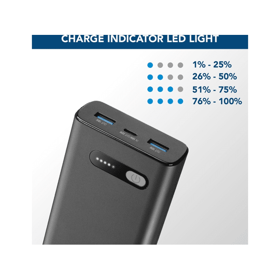 Cellularline Powerbank Fast Pd 20000mah Zwart