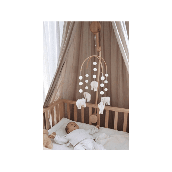 Little Loua Mobiel Olifant (handmade)