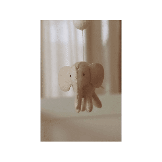 Little Loua Mobiel Olifant (handmade)
