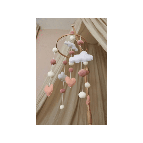 Little Loua Mobiel Little Hearts (handmade)