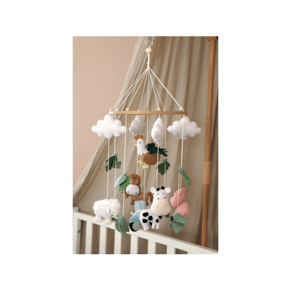 Little Loua Mobiel Farm (handmade)