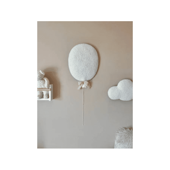 Little Loua Wanddecoratie Boucle Ballon Bruin Big Met Led