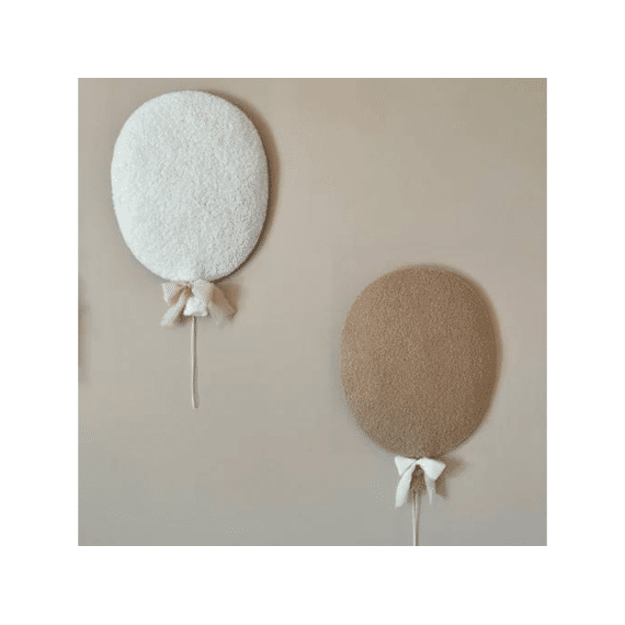 Little Loua Wanddecoratie Boucle Ballon Bruin Big Met Led