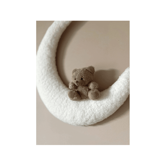 Little Loua Wanddecoratie Moon & Teddy Met Led
