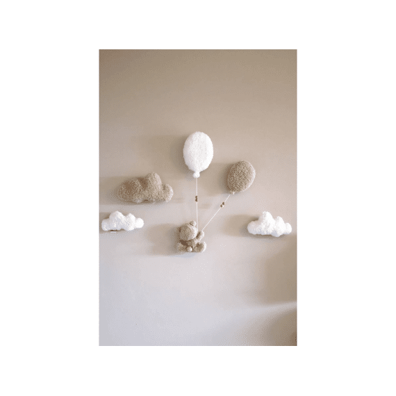 Little Loua Wanddecoratie Boucle Teddy Big