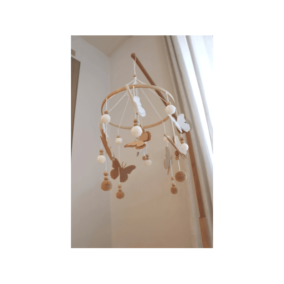 Little Loua Mobiel Butterfly (handmade)