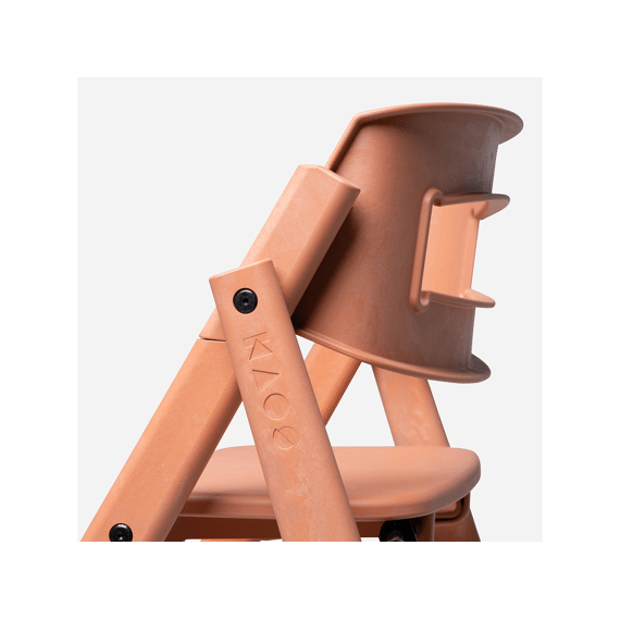 Kaos Klapp Veiligheidsbeugel & Eetblad Bundle Gerecycled Kunststof Terracotta Pink