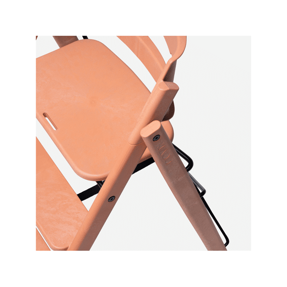 Kaos Klapp Veiligheidsbeugel & Eetblad Bundle Gerecycled Kunststof Terracotta Pink